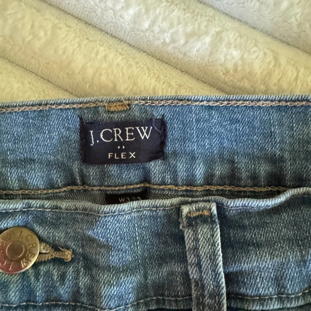 J. Crew Men's Denim Slim Jeans in Light Blue 33x30